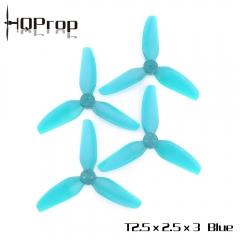 HQ Durable Prop T2.5X2.5X3 Light Blue Poly Carbonate