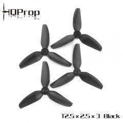 HQ Durable Prop T2.5X2.5X3 Black Poly Carbonate