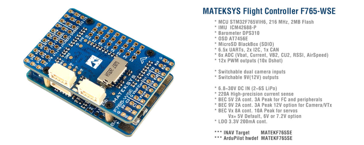 FLIGHT CONTROLLER F765-WSE