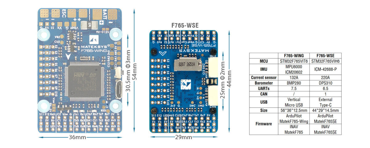 FLIGHT CONTROLLER F765-WSE