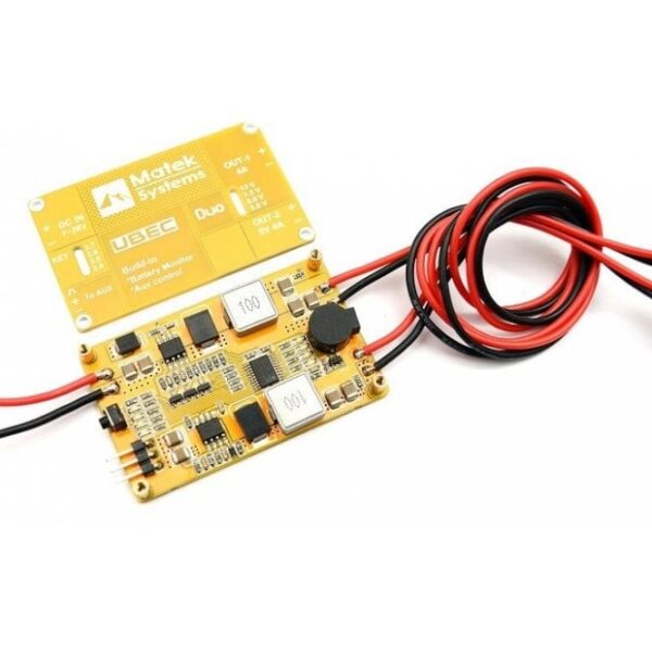 MATEK UBEC DUO 4A/5~12V & 4A/5V