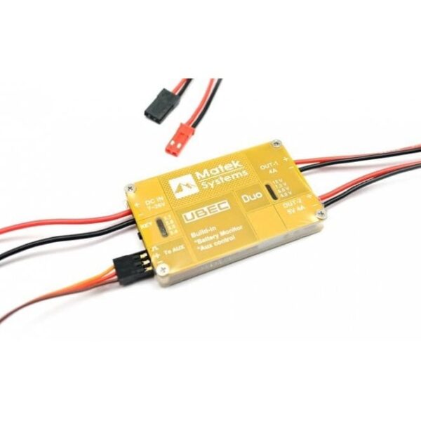 MATEK UBEC DUO 4A/5~12V & 4A/5V