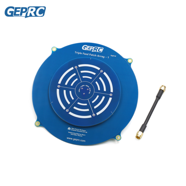 GEPRC Triple Feed Patch 5.8GHz CP FPV Antenna (SMA Male)
