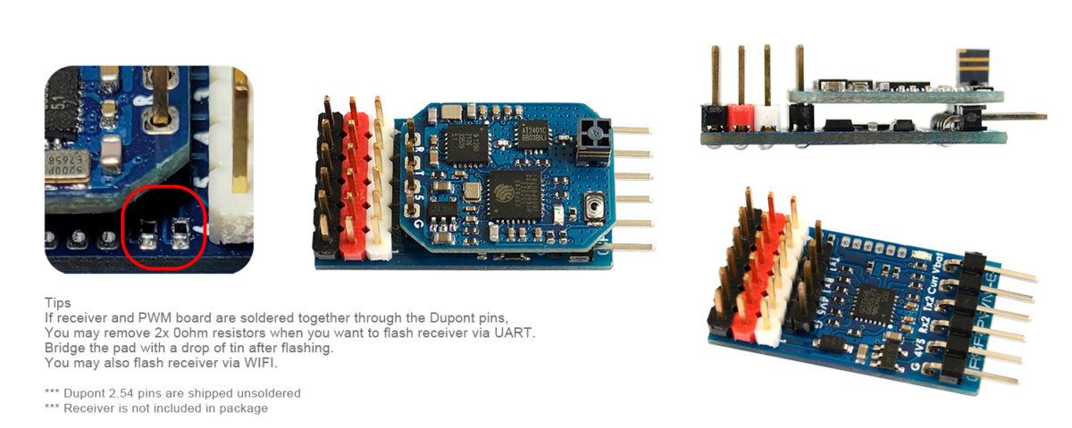 MATEKSYS CRSF-PWM Converter, CRSF-PWM-6