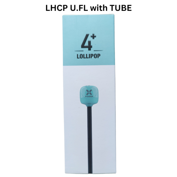 Foxeer Lollipop 4 Plus LHCP with TUBE High Quality 5.8G 2.6dBi FPV Omni LDS Antenna