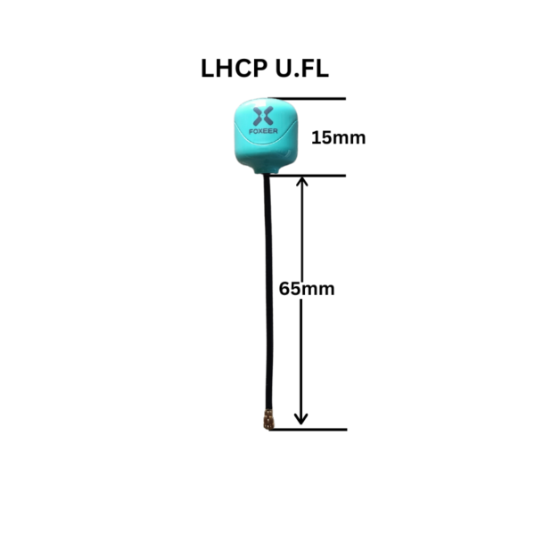 Foxeer Lollipop 4 Plus LHCP UFL High Quality 5.8G 2.6dBi FPV Omni LDS Antenna