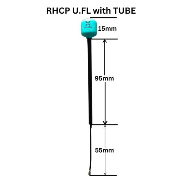 Foxeer Lollipop 4 Plus RHCP with TUBE High Quality 5.8G 2.6dBi FPV Omni LDS Antenna