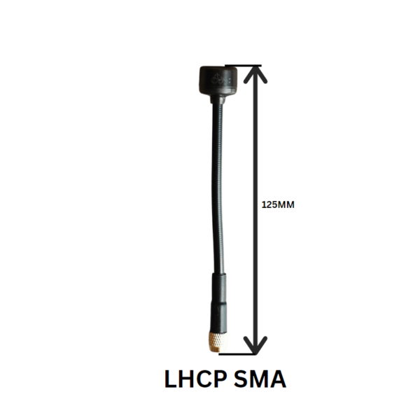 TrueRC Singularity 5.8 SMA Long Antenna (LHCP-SMA)