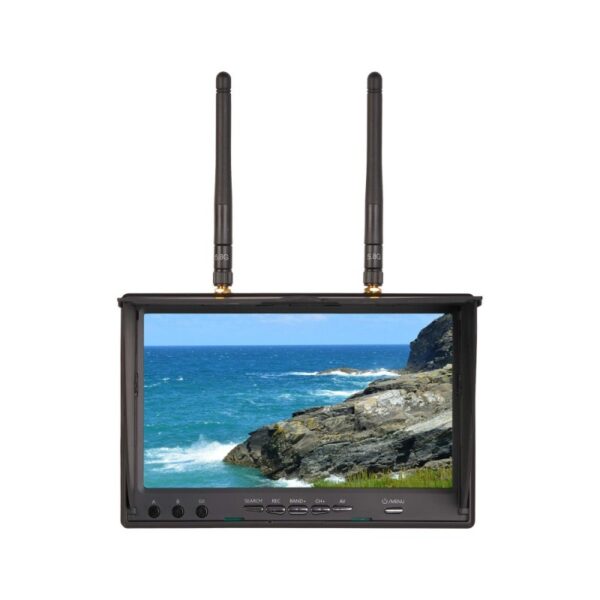 Foxeer LCD5802D 7" Monitor DVR 5.8G 40CH Built in Receiver
