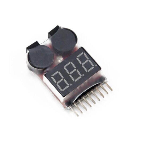 Lipo Voltage Checker 1S-8S with Buzzer Alarm
