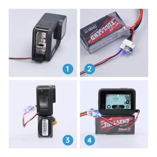 iFlight Type USB-C to 5V Balance Power Plug V2 for GoPro Hero 6/7/8/9/10/11