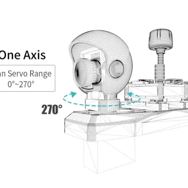 ATOMRC High-Resolution Digital Wide Angle Range Gimbal-3D Printed_3
