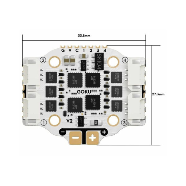 FLYWOO GOKU BS 20A 4IN1 V3 ESC W/ LED