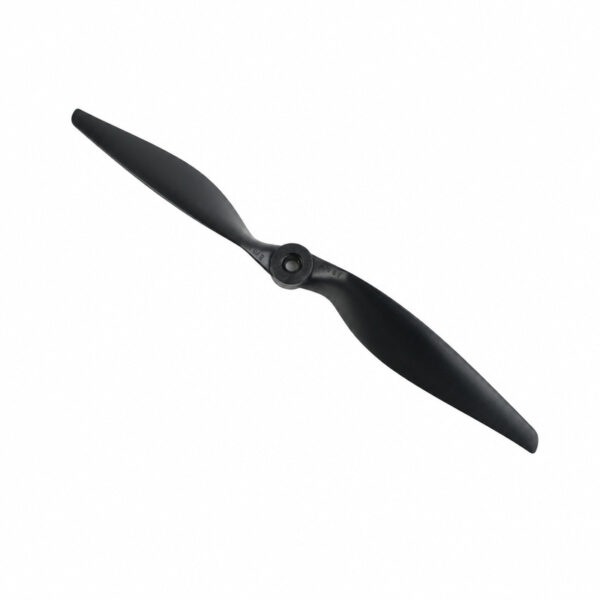 APC B11x8E black standard-rotation Thin Electric propeller on white background