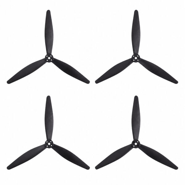 Gemfan 1308-3 carbon nylon four-propeller pack illustration, two CW and two CCW