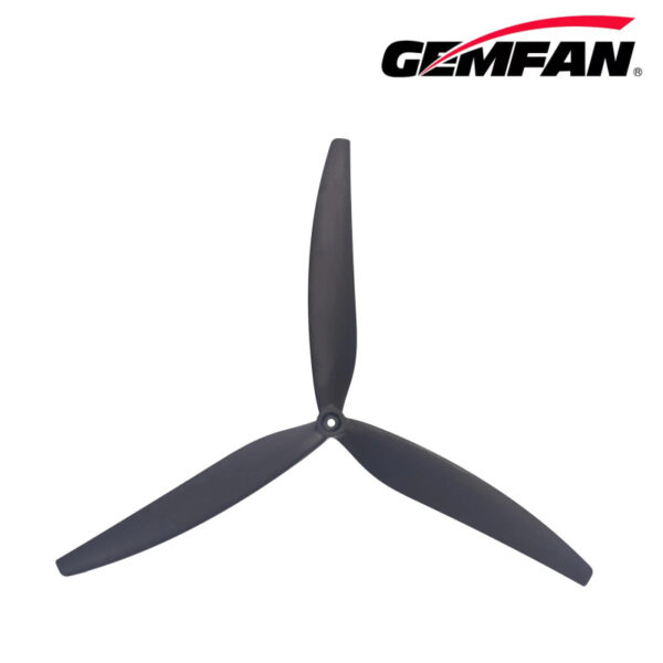 Gemfan 18x10x3 black three-blade propeller manufacturer detail photo