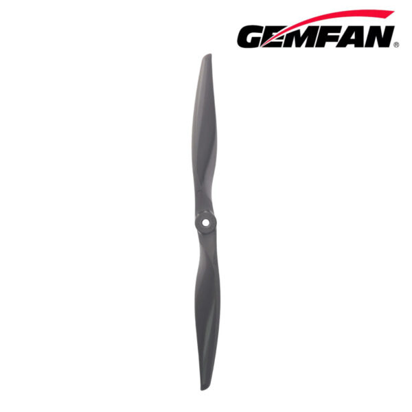Gemfan Vortex 12x10E propeller blade and hub front detail