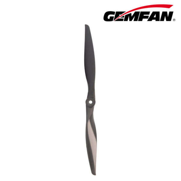 Gemfan Vortex 12x12 propeller blade profile and hub detail