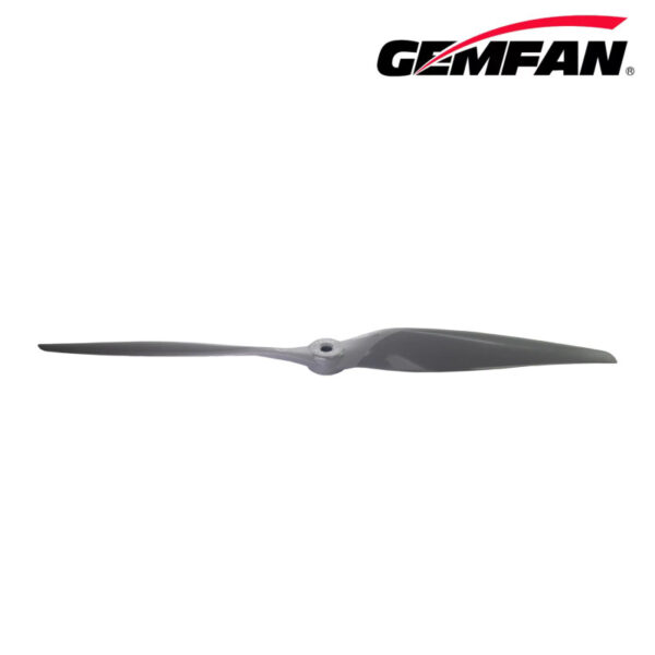 Gemfan Vortex 12x6E clockwise propeller side view