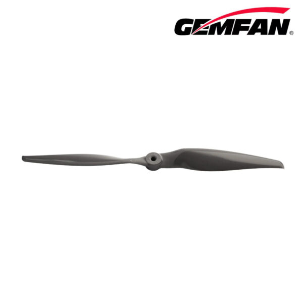 Gemfan Vortex 13x8E clockwise propeller side view