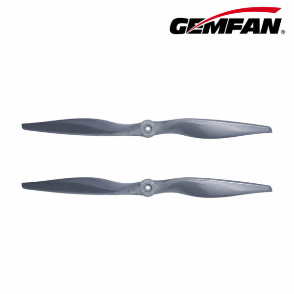 Two Gemfan Vortex 19x12E glass fiber nylon electric propellers, E-version two-piece pack