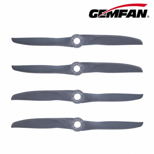 Gemfan Vortex 5x7.5 glass fiber nylon propeller pack with 2 CW and 2 CCW propellers