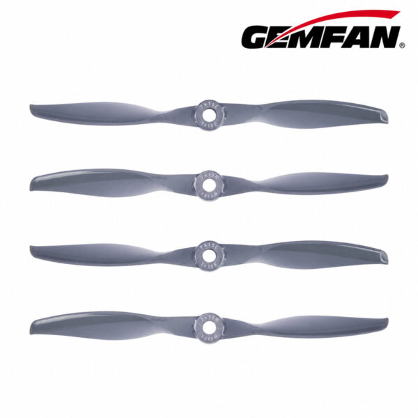 Gemfan Vortex 7x15 glass fiber nylon propeller pack containing two CW and two CCW propellers