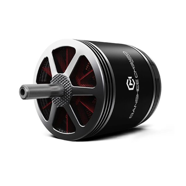 MAD Banshee CM3120 500KV 12S brushless FPV motor, manufacturer illustration on white background