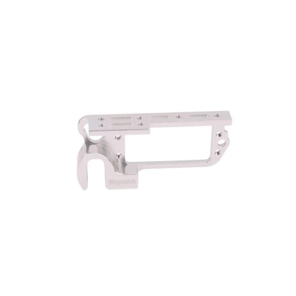 Mayatech drop release frame showing mounting holes and servo opening