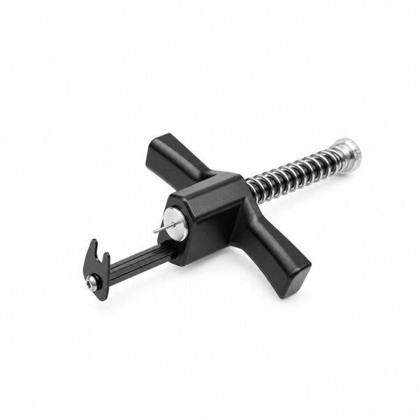 NewBeeDrone Whoop PropyPop propeller removal tool with black aluminium body and spring-loaded plunger