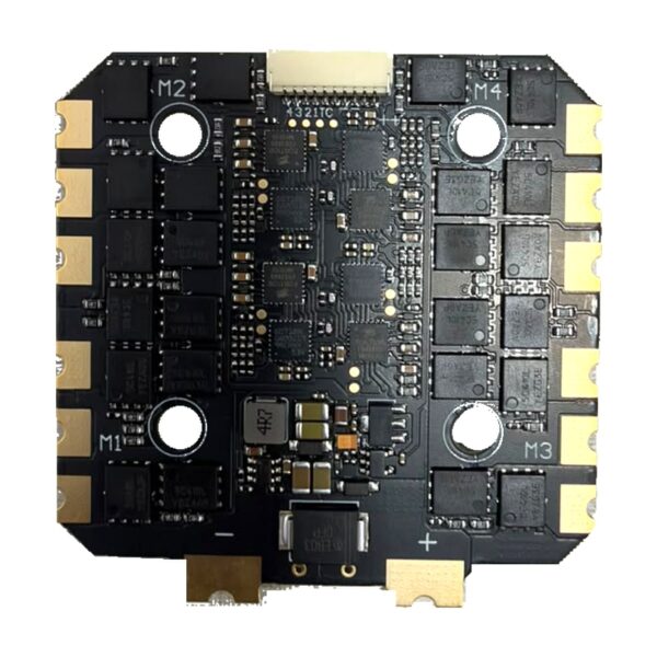 SPEDIX BLS 100A AM32 4-in-1 ESC connector side on a white background