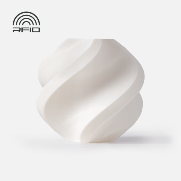 Bambu Lab ABS White – official spiral vase filament colour sample