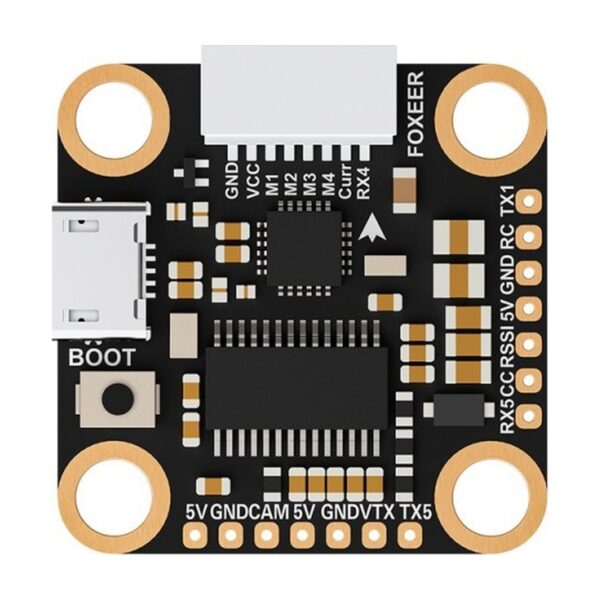Foxeer F722 V4 Mini MPU6000 flight controller – top view
