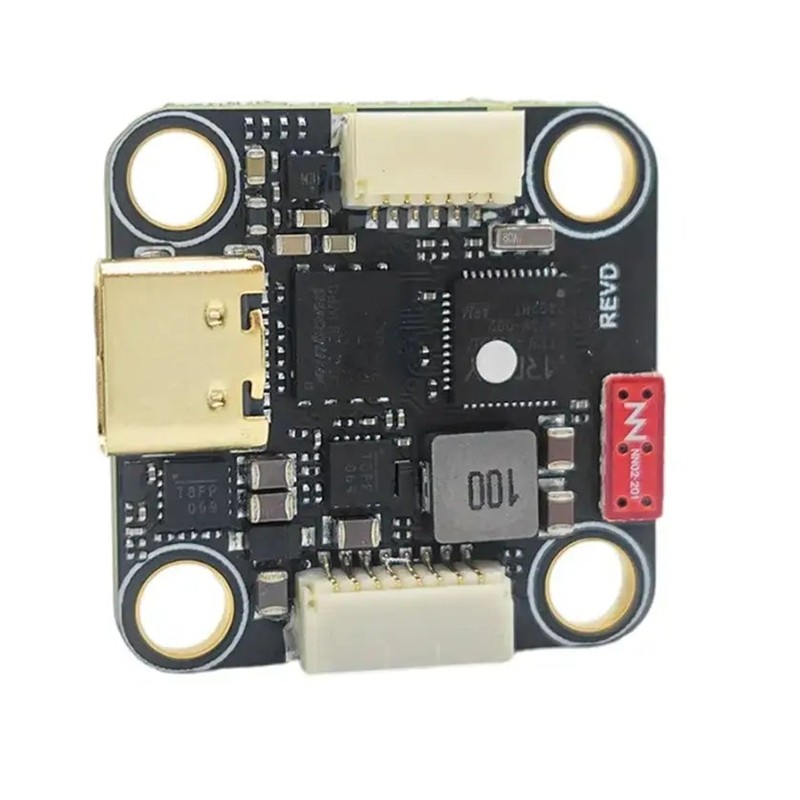 Hummingbird 200 RaceSpec FC front NewBeeDrone Hummingbird 200 RaceSpec AT32F435 flight controller front view