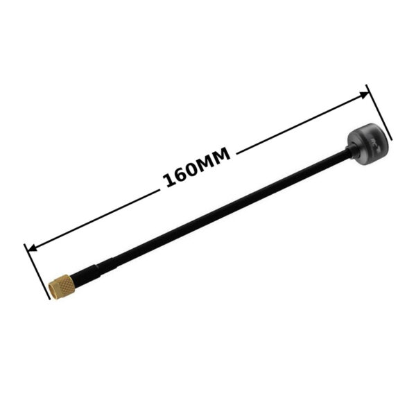 TRUERC CORE 5.8 LHCP SMA 160MM ANTENNA — 160 mm with matching dimension and end lines